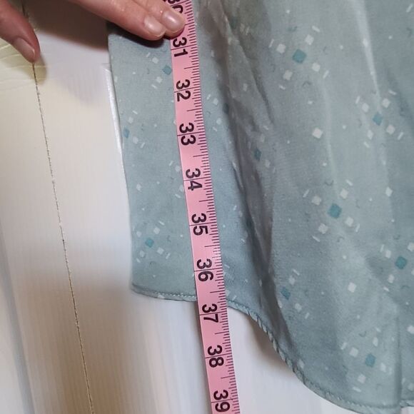 August 1 Eight Dress Extra Small Midi Dress Teal - Picture 11 of 16